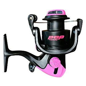 Molinete Pop Frost Rosa 3rol - Pop Fishing