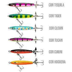 Isca Aritificial Caribe Lures Pavon Prop 11cm 17g - StrikePro