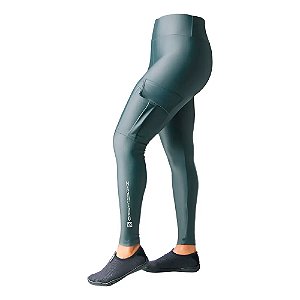 Legging Feminina Sports Chumbo - Mar Negro