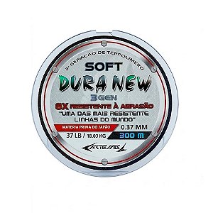Linha Monofilamento Dura New Branca 300 Metros - Artemis Pesca