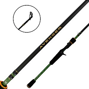 Vara Para Carretilha 2Partes Avenger 2.13mt - Marine