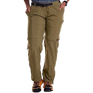 Calça Bermuda Feminina Hard Adventure Bio Trekking Caqui - Hard Adventure