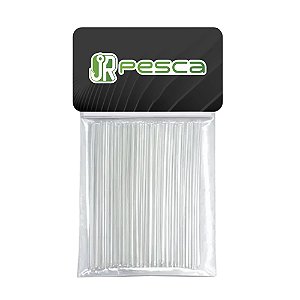 Linha Redificada Transparente 0,80mm - Jr Pesca