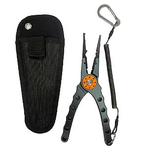 Alicate De Aluminio Pescador 19cm Lamina em Inox - Atopy