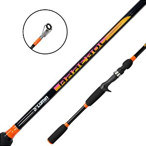 Vara Para Carretilha 2 Partes Arrebol Laranja 1.83m 12-25 lbs - D'lumin