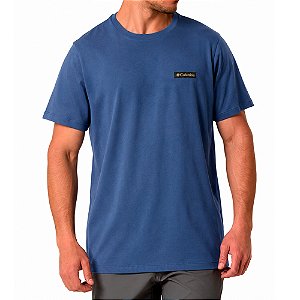 Camiseta Masculina Basic TAG Collegiate Navy - Columbia
