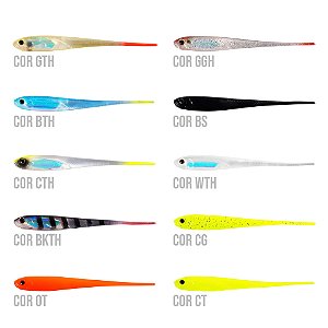Isca Artificial Jerk Shad 110 11cm Soft c/5 - Marine