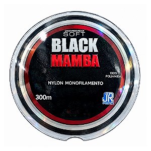 Linha Monofilamento Soft Black Mamba 300m - JR Pesca
