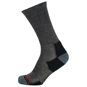 Meia Unissex Merino Hike Ligth Crew Cinza - Lorpen