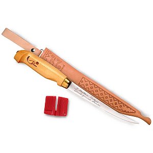 Faca Fileteira Marttiini CB12 Bainha Afiador - Rapala