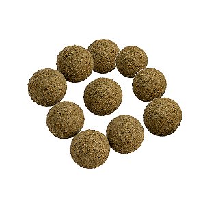 Eva Formato Ração Para Pesca Empanado 8mm 10un - Bóias Barão