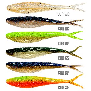 Isca Soft The Jerk 17,8cm Crush City Cor - Rapala