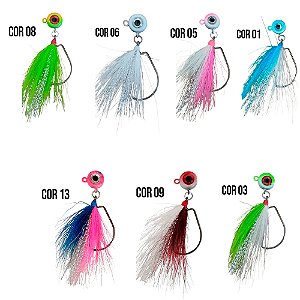 Isca Artificial Micro Articulado 8g 2/0 Cor - Jumelo