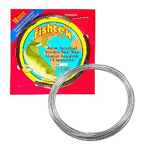 Arame Inox Duro Com 10 Mts - Fishtex