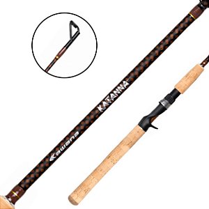 Vara Para Carretilha Interiça Katanna 60LB 1.98mt KT-C661XH - Kawana