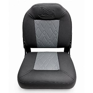 Banco de Luxo Giratorio Dobravel Para Pesca Preto - Narciso