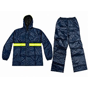 Conjunto Blusa e Calça Impermeavel Sem Forro Azul - Atopy