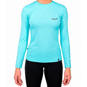Camiseta Feminina Dry Cool M/L Tiffany - Conquista