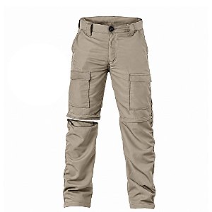 Calça Bermuda Rip Stop Caqui - Nortrek