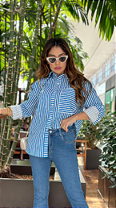 Camisa Feminina Listrada Inverse