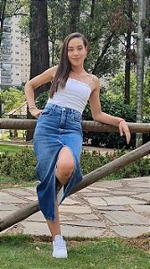 Saia Jeans Sandra