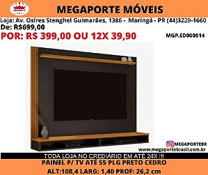 Painel p/ tv 55plg
