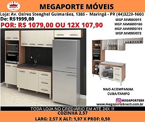 Cozinha Compacta 2,57m