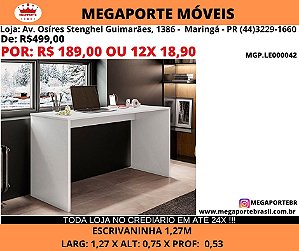 Escrivaninha 1,27M