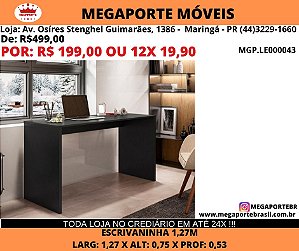 Escrivaninha 1,27M