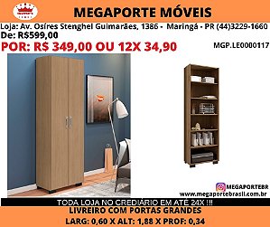 Estante 2 Portas Grande