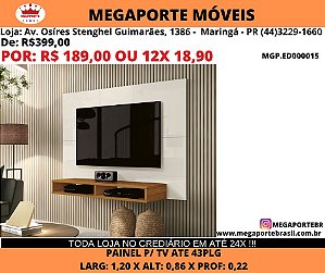 Painel p/Tv ate 43plg
