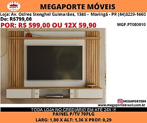 Painel para TV até 70plg