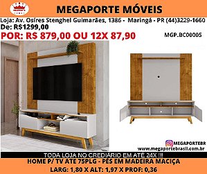 Home p/ tv 75plg Ripado