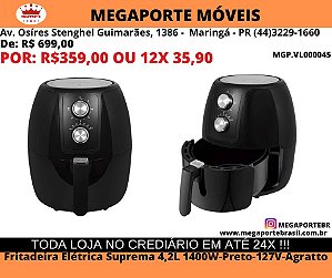 Fritadeira Elétrica 4,2L Agratto