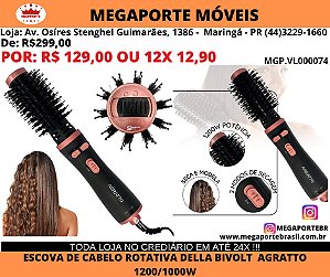 Escova de Cabelo Rotativa Agratto