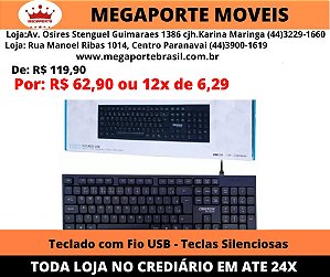 Teclado com Fio