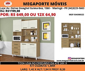 Kit Cozinha 1,40