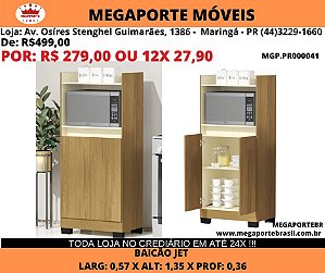 Balcão Forno Microondas 2p