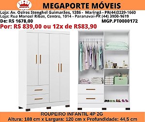 Roupeiro Infantil
