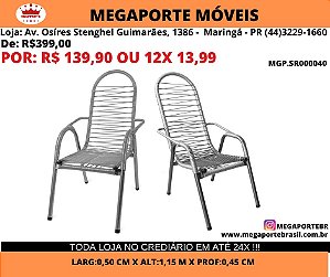 Cadeira de Area de Fio