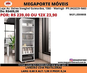 Estante com Prateleiras