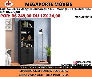 Livreiro 2 Portas pequeno