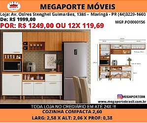 Cozinha Compacta 2,60