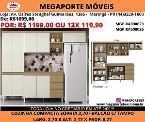 Cozinha Compacta 2,70