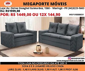 Sofa 2 e 3 Lugares