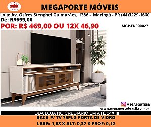 Rack p/ tv 75plg
