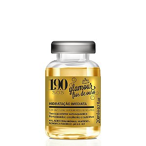 Fluido de Hidratação Imediata Glamour Fios de Ouro - 20ml