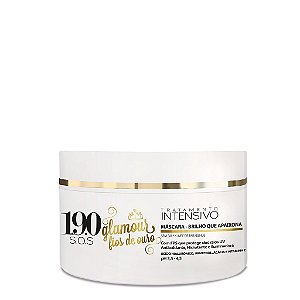 Máscara Glamour Fios de Ouro - 300g