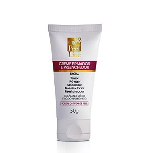 NOVO: versão 50g - Creme Firmador e Preenchedor com Colágeno, Silício e Hialurônico