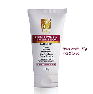 NOVO: versão 150g - Creme Firmador e Preenchedor com Colágeno, Silício e Hialurônico